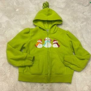 Bundle sale 3 for $9 Kids girl hoodie jacket long sleeve fleece top